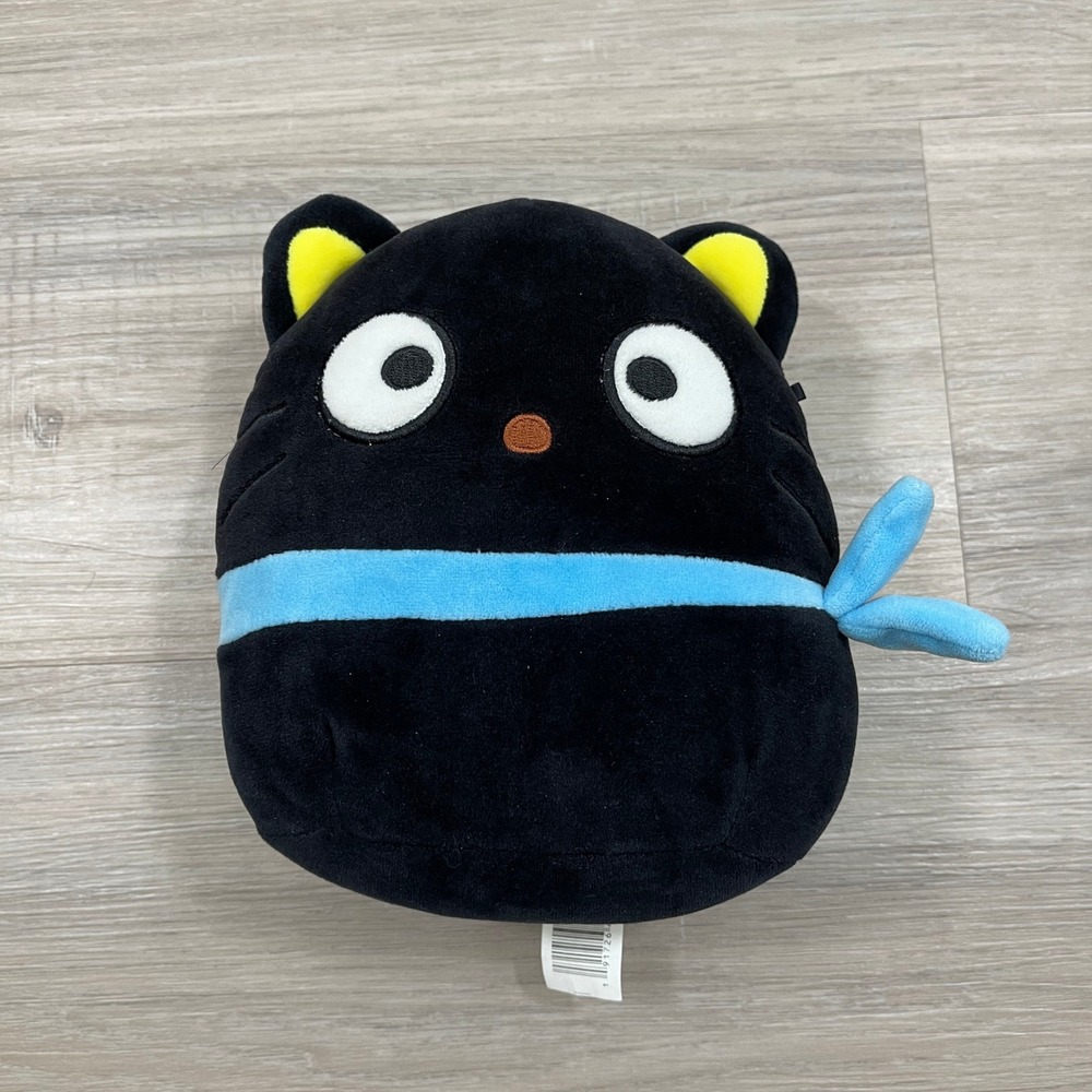 Squishmallow Chococat By Sanrio Plush Black